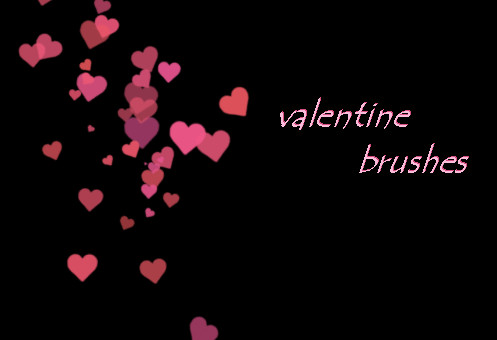 Valentine Heart PS Brushes set