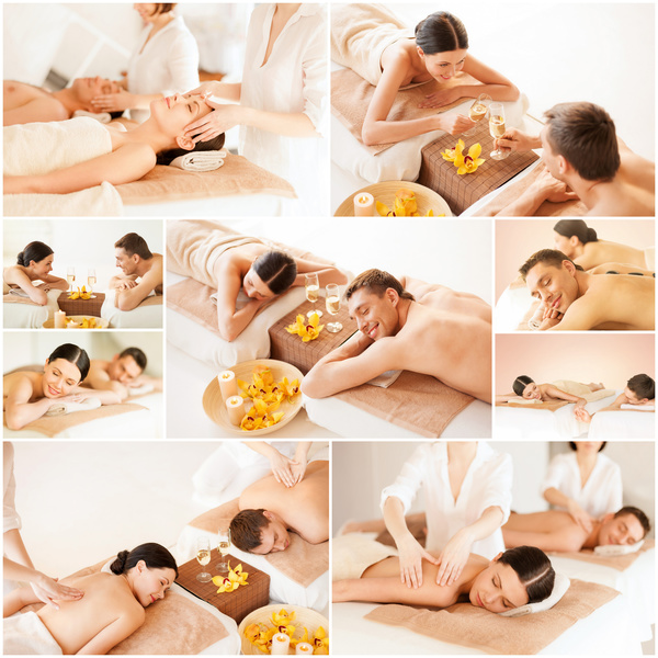 Valentine's spa for a relaxing massage Photo