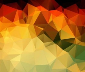 Vector abstract polygonal background graphics 01