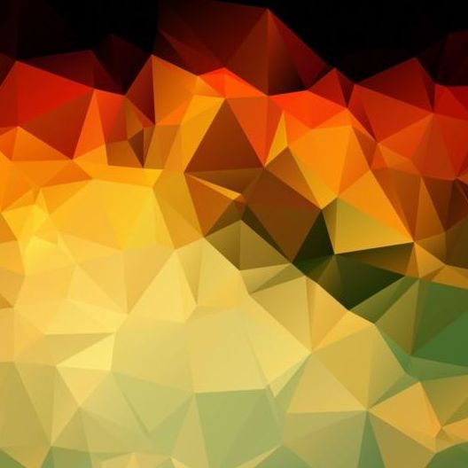 Vector abstract polygonal background graphics 01