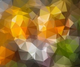 Vector abstract polygonal background graphics 02