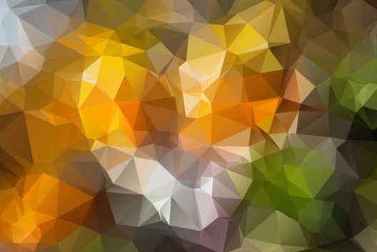 Vector abstract polygonal background graphics 02