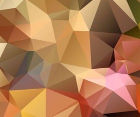 Vector abstract polygonal background graphics 03