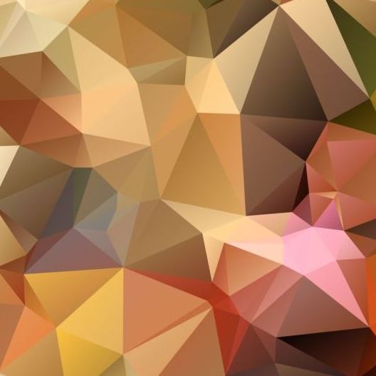 Vector abstract polygonal background graphics 03