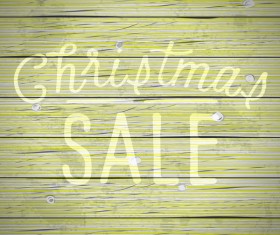Wood color christmas sale vectors