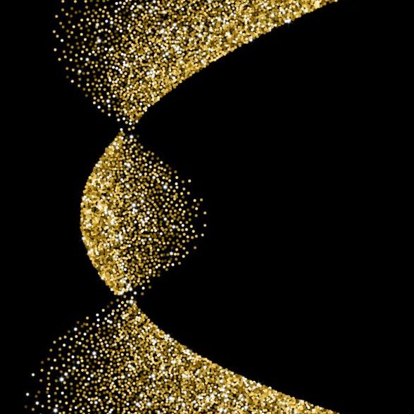 blend gold dots abstract background vector 01