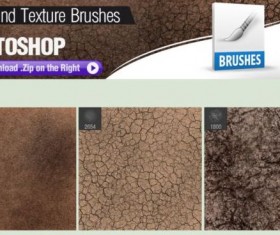 3 Kind Ground Texture PS Brushes