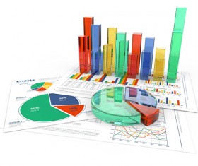 Abstract financial document Stock Photo 05