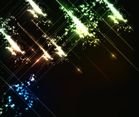 Abstract neon shiny background vector material 03