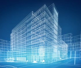 Architectural architecture abstract blueprint 06