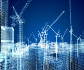 Architectural architecture abstract blueprint 07