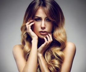 Beautiful blond girl portrait HD picture 15