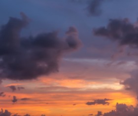 Beautiful sunset sunset sky HD picture 06