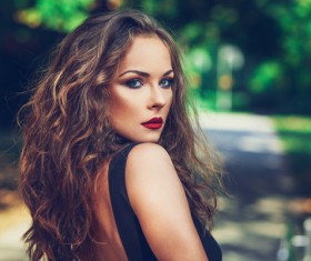 Beautiful young happy woman HD picture 03