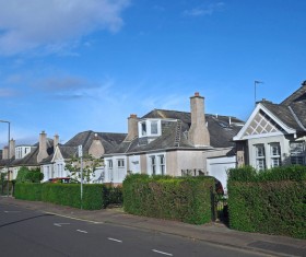 British suburban architecture HD picture