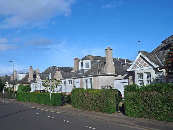 British suburban architecture HD picture