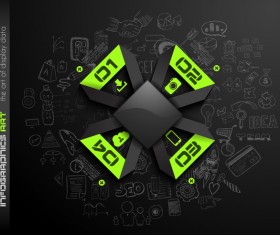 Business Infographic creative design 4595