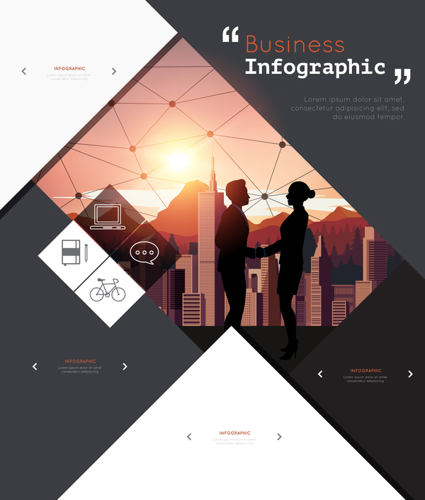Business Infographic creative design 4602
