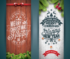 Christmas vertical banner creative design 05