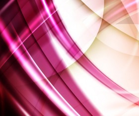 Colored light waves backgrounds vector material 02