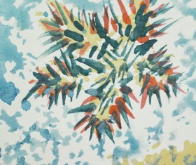 Colorful painted background HD picture 01