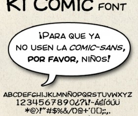 Comic Font Pack