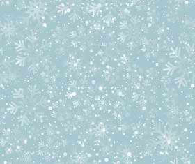 Creative snowflake background vector material 01