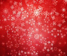 Creative snowflake background vector material 03