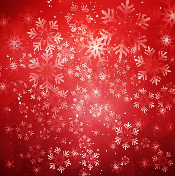 Creative snowflake background vector material 03