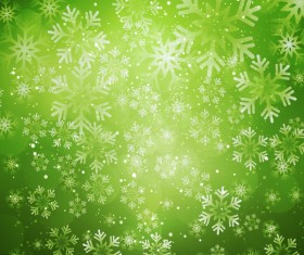 Creative snowflake background vector material 05