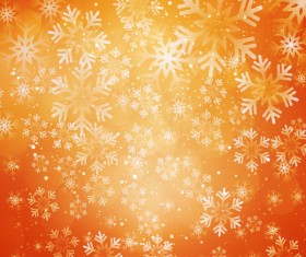 Creative snowflake background vector material 06