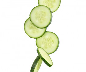 Cucumber slices Stock Photo