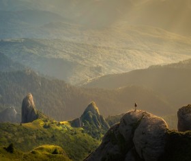 The people on the mountain