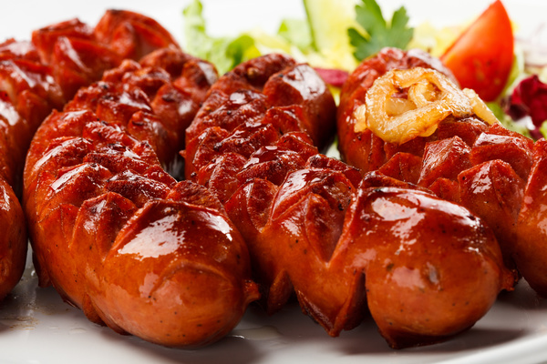 Delicious Savory Sausages Hd Picture 02 Free Download