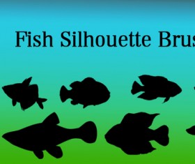 Different Fish photoshop brushes
