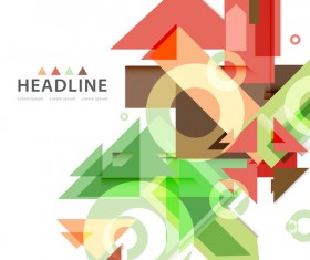 Fashion elements modern background vector 01