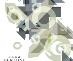 Fashion elements modern background vector 02