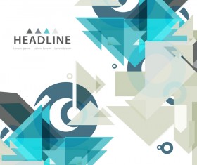 Fashion elements modern background vector 04