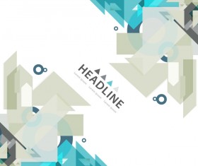 Fashion elements modern background vector 06