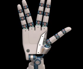 Free division of the Robot hand