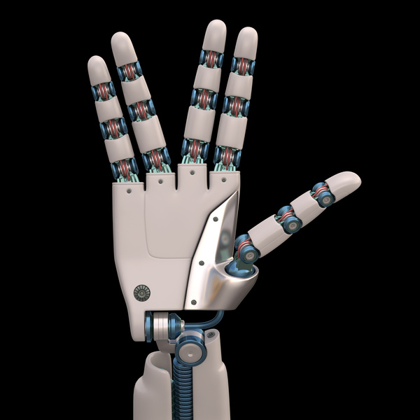 Free division of the Robot hand