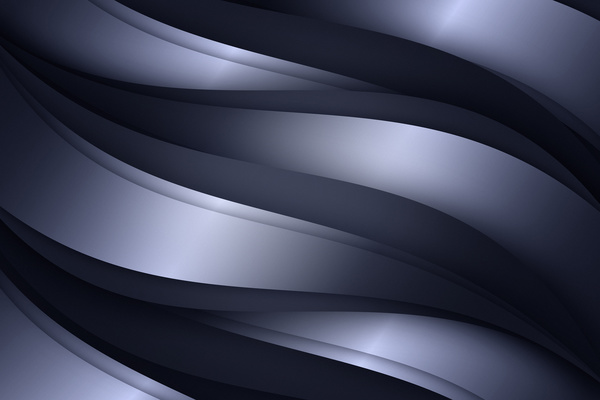 Gray-black elements abstract waves backgrounds