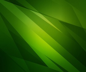 Green abstract crystal background Stock Photo