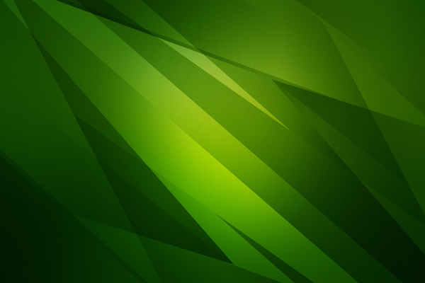 Green abstract crystal background Stock Photo