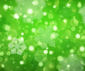 Green brilliant background with snowflake vector