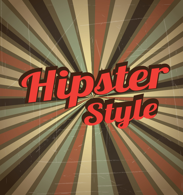 Hipster style grunge background vector 04