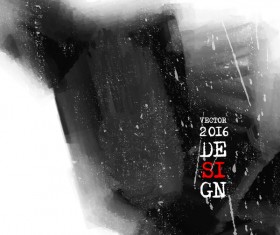 Ink mark grunge background vector material 02