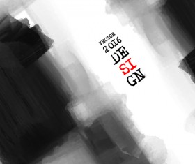 Ink mark grunge background vector material 08