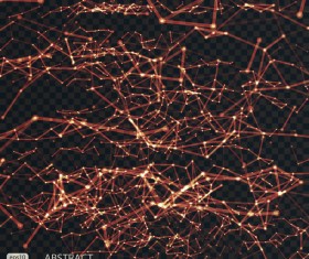 Light lines background illustration vector material 01