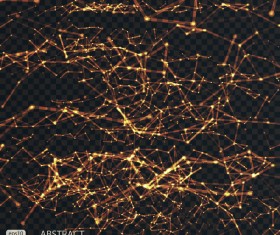 Light lines background illustration vector material 03